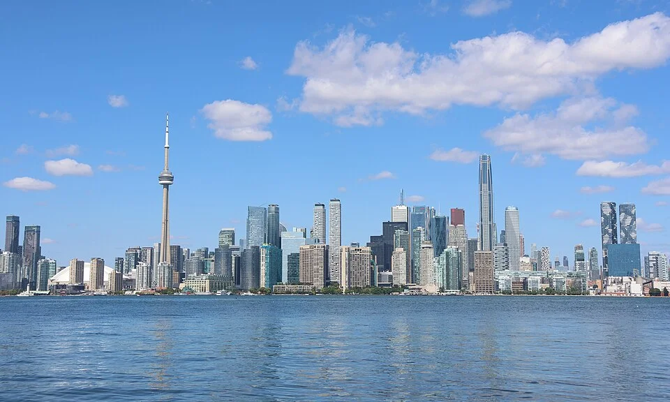 Toronto skyline from the Toronto Islands